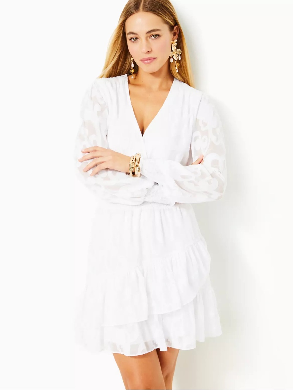 NWT Lilly Pulitzer Cristiana Long Sleeve Dress (Size 8)